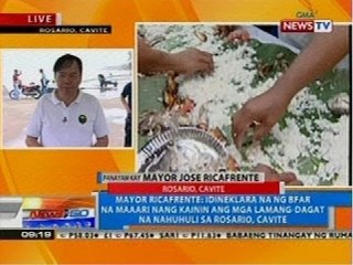 NTG: Boodle fight, isinagawa para patunayang ligtas ang mga isda at iba pang lamang-dagat