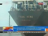 NTG: Mga mangingisda, nangangamba sa posibleng oil spill mula sa sumadsad na barko