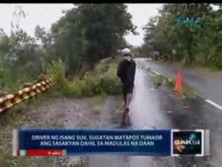 Saksi: Baha sa ilang bahagi ng Central Luzon dahil sa bagyong Labuyo, abot hanggang dibdib