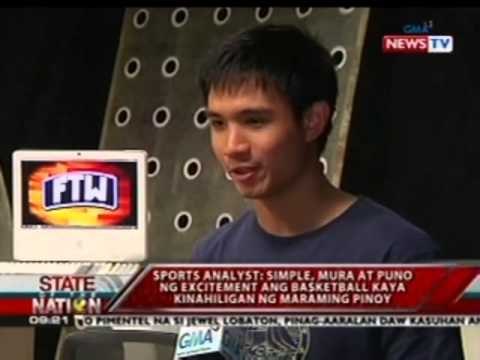Sports analyst: Simple, mura at puno ng excitement ang basketball kaya kinahiligan ng maraming Pinoy