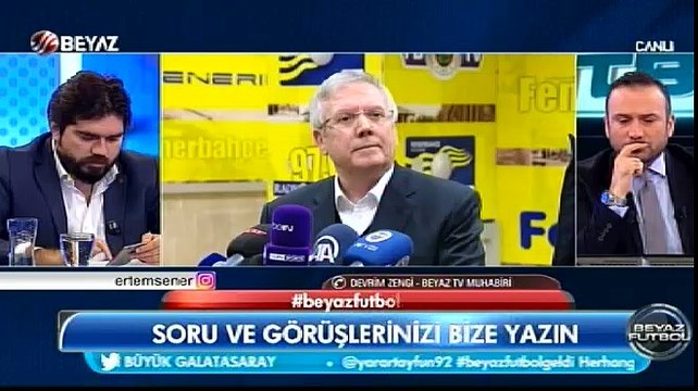 Aziz Yıldırım soyunma odasına indi