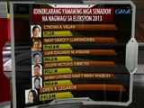 24 Oras: Mga SALN ng mga nagwaging senador sa Eleksyon 2013, inilabas