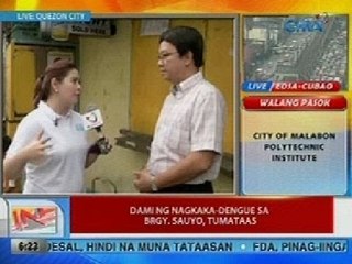 UB: Dami ng nagkaka-dengue sa Brgy. Sauyo, QC, tumataas
