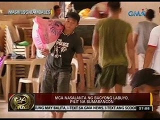 24 Oras: Mga nasalanta ng Bagyong Labuyo, pilit na bumabangon