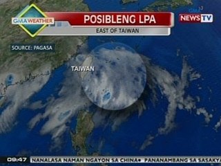 NTG: Posibleng LPA, binabantayan ng PAGASA