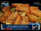 Saksi: Midnight Snack: Budbod, Pinoy version ng rice toppings ng China