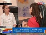 NTG: Janet Lim-Napoles at Reynald Lim, patuloy na pinaghahanap ng NBI