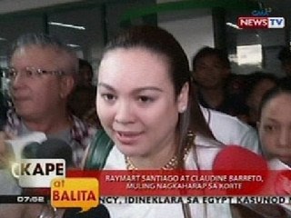 KB: Raymart at Claudine, muling nagkaharap sa Korte