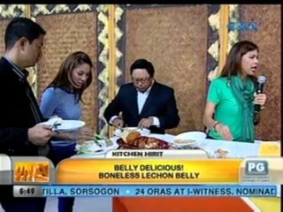 Unang Hirit: Belly Delicious Boneless Lechon Belly
