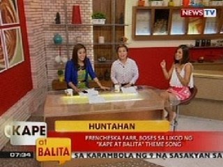 KB: Huntahan: Frencheska Farr, boses sa likod ng 'Kape at Balita' theme song (Part 2)