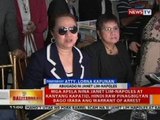 BT: Mga apela nina Janet Lim-Napoles, hindi raw pinagbigyan bago ibaba ang warrant of arrest