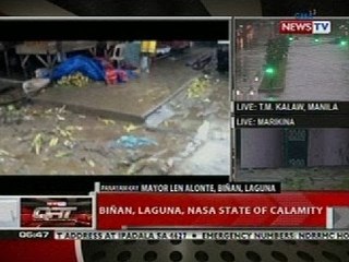 QRT: Biñan, Laguna, isinailalim na sa state of calamity