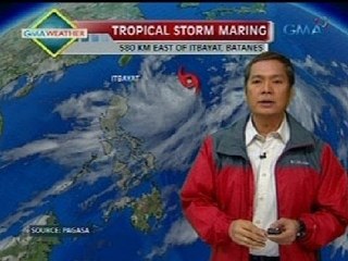 24 Oras: Pag-ulan, asahan habang hindi pa nakakalayo ang Bagyong Maring