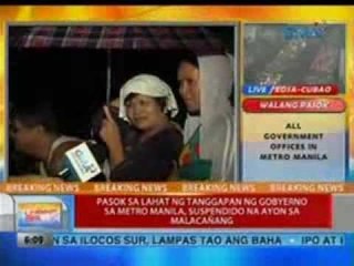 UB: Ilang lugar sa Maynila, binaha dahil sa magdamagang ulan