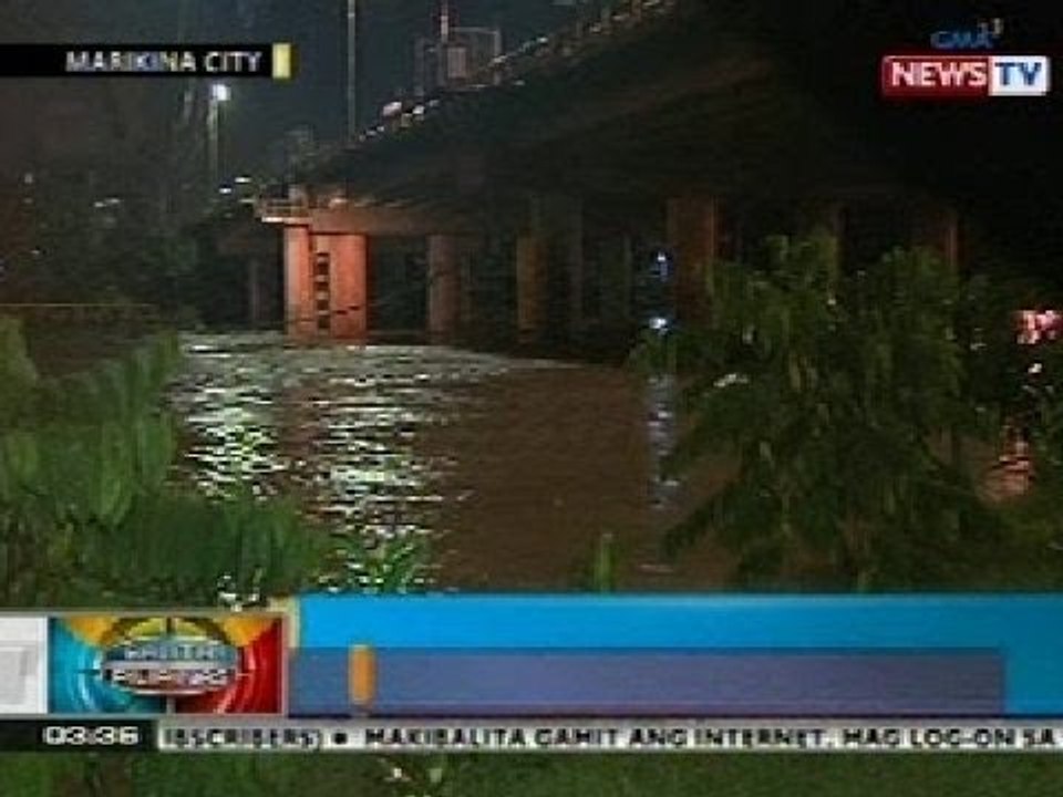 BP: Alert level sa Marikina, ibinaba na kasunod...