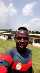 Sadio Mané en mode selfie
