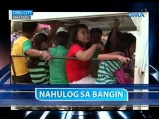 Saksi: Mini-bus, nahulog sa bangin sa Cebu City