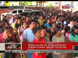 QRT: Mga lugar na sinalanta ng flash flood, balot sa putik