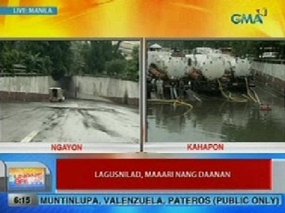UB: Lagusnilad, maaari nang daanan