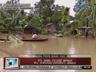 24 Oras: Mga binaha sa Pangasinan, nag-aalala sa kanilang kabuhayan