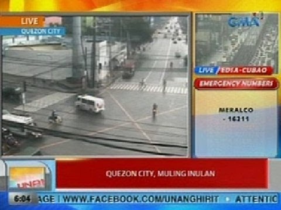 UB: Quezon City, muling inulan