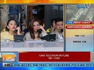 Descargar video: UB: GMA Telethon Hotline: 981-1950, bukas na ulit