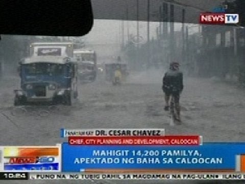 NTG: Mahigit 14,200 pamilya, apektado ng baha sa Caloocan