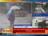 BT: Kaso ng leptospirosis, binabantayan na ng DOH