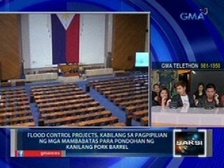 Saksi: COA: Ilan sa mga proyekto kontra-baha na pinondohan ng pork barrel, overpriced