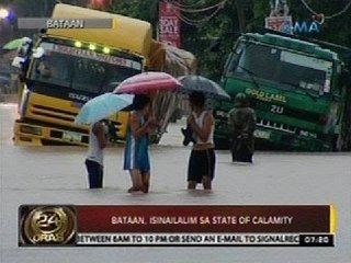 24 Oras: Bataan, isinailalim sa state of calamity