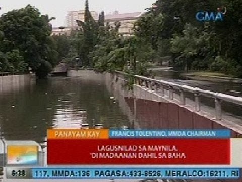 UB: Panayam kay MMDA chairman Tolentino kaugnay sa pagbaha sa Lagusnilad sa Maynila
