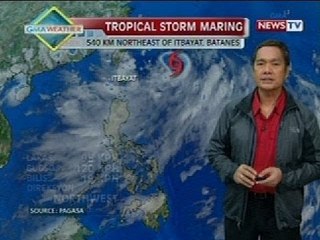 SONA: Weather update as of 9:35 p.m. (August 20, 2013)