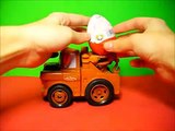 Cars 3 Disney Pixar- Kinder surprise eggs unwrapping! Ligtning Mcqueen