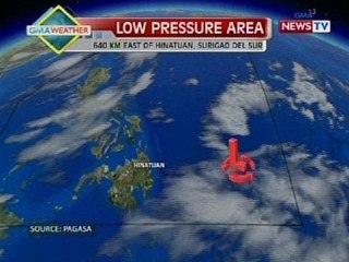 Download Video: SONA: Weather update as of 9:30 p.m. (August 23, 2013)