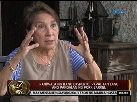 24 Oras: Ilang eksperto, diskumpyadong bubuwagin talaga ang pork barrel