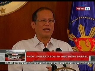 QRT: PNoy, ipinaa-abolish ang pork barrel