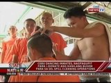 Cebu Dancing Inmates, nagpagupit para i-donate ang kanilang buhok para sa oil spill cleaning ops