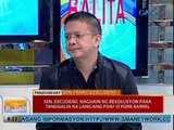 UB: Sen. Escudero, naghain ng resolusyon para tanggalin na ang PDAF o pork barrel