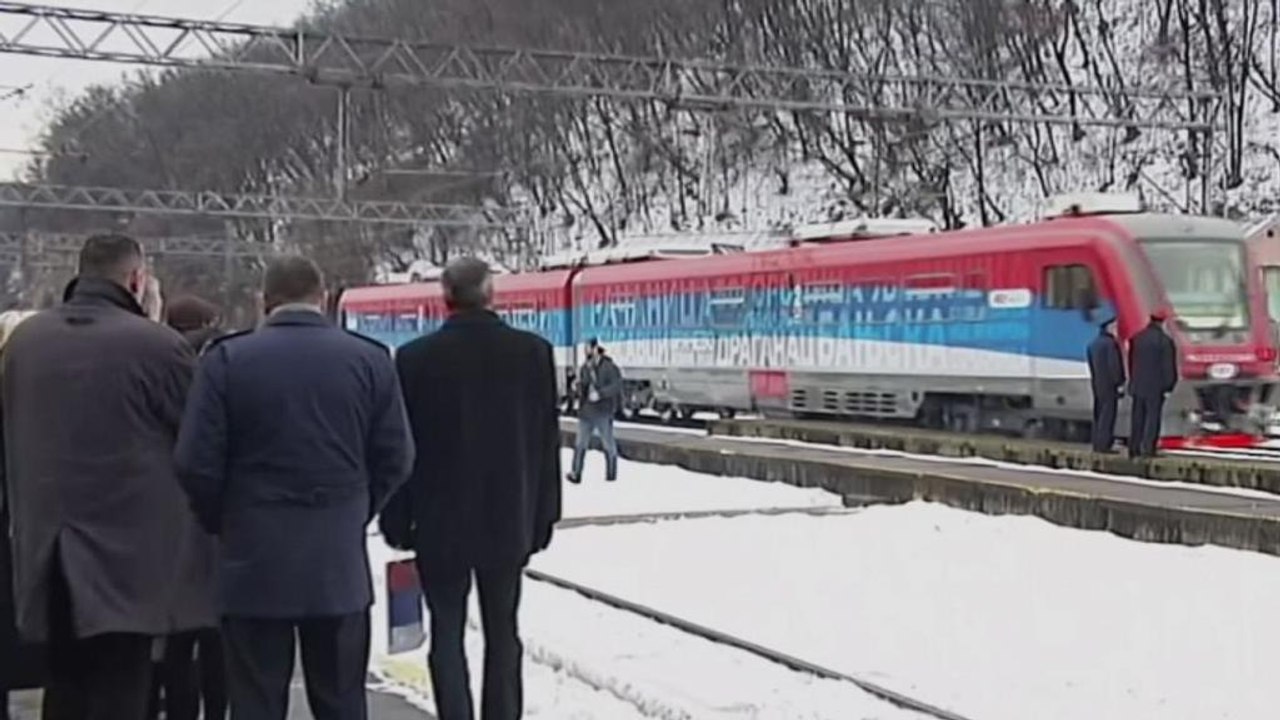 Zugfahrt mit Folgen: Serbien stoppt Bahn Richtung Kosovo