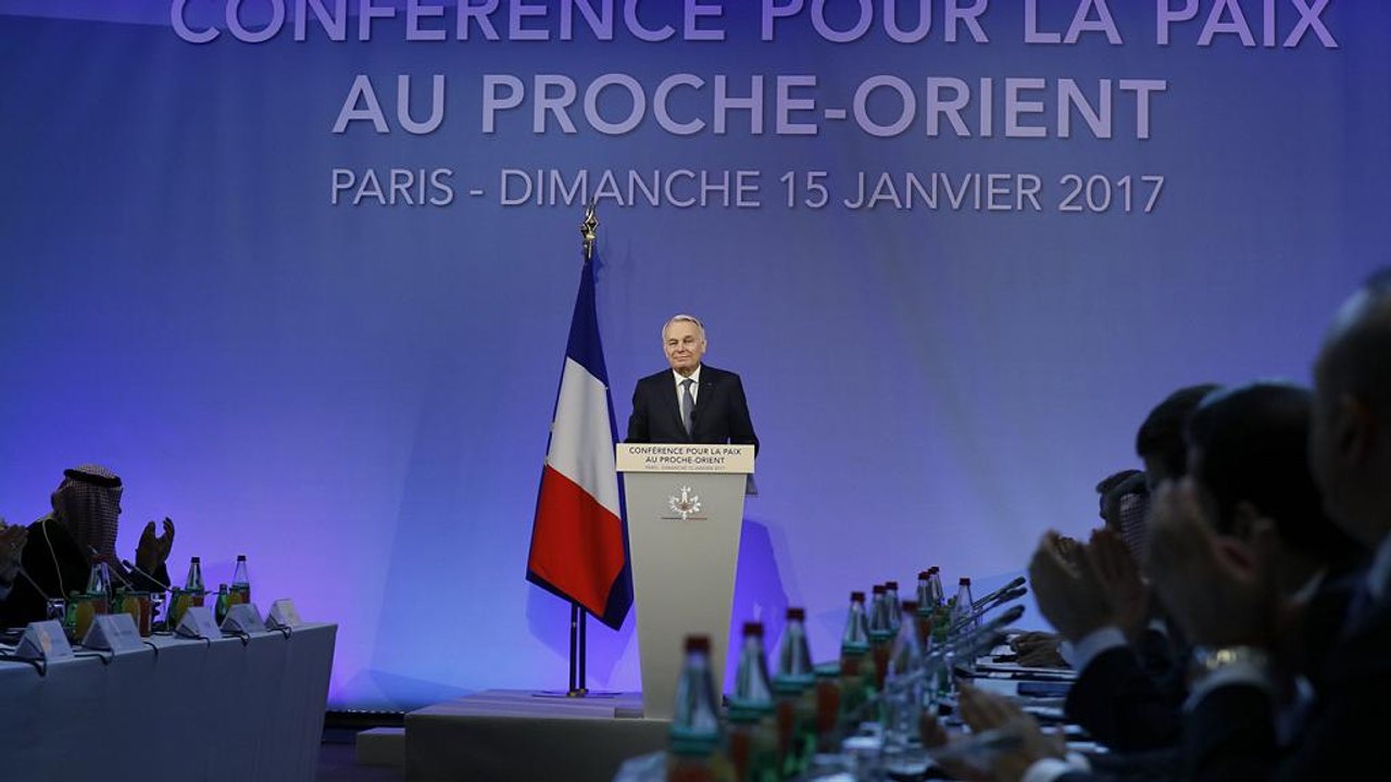 Paris: Nahost-Friedenskonferenz beginnt mit Appell