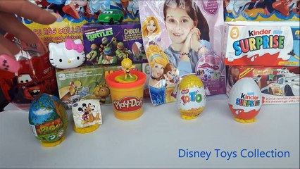 Mickey Mouse Clubhouse ,Maya the bee,Toto,Plop,Kinder suprise eggs