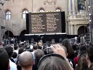 Beppe Grillo a Bologna