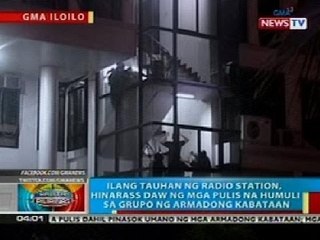 BP: Ilang tauhan ng radio station sa Iloilo, hinarass daw ng mga pulis