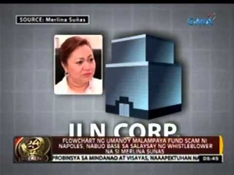 Merlina Suñas, idinetalye kung paano umano napunta kay Napoles ang Malampaya project fund