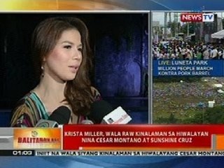 BT: Krista Miller, wala raw kinalaman sa hiwalayan nina Cesar Montano at Sunshine Cruz