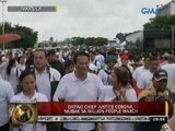 24 Oras: Dating Chief Justice Corona, nilibak sa Million People March