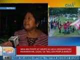 UB: Mga militante at grupo ng mga ordinaryong mamamayan, sasali sa 'Million People March'