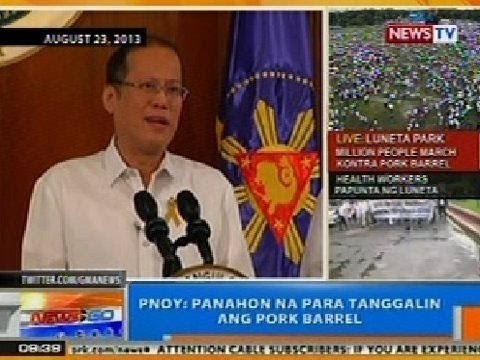 NTG: PNoy: Panahon na para tanggalin ang pork barrel
