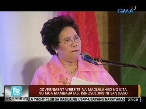 24 Oras: Sen. Santiago, may mga banat tungkol sa pulitika at ilang kapwa mambabatas