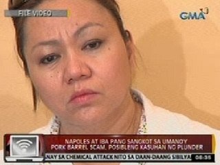 24Oras: Napoles at iba pang sangkot sa umano'y pork barrel scam, posibleng kasuhan ng plunder